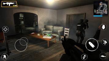 Swat Games Gun Shooting Games स्क्रीनशॉट 1