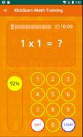 Multiplication Table Trainer Kickstart-Math screenshot 2