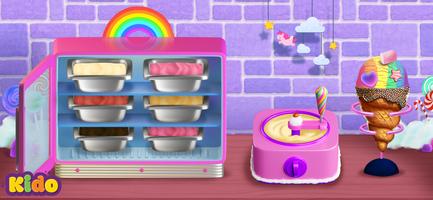 2 Schermata Ice Cream Making Game For Kids