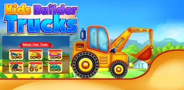 Kids Builder Trucks-修復，洗滌，燃油駕駛遊戲