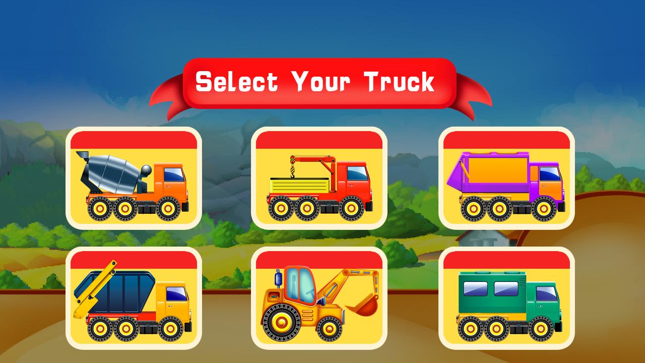 أطفال منشئ شاحنات إصلاح غسل وقود لعبة القيادة For Android Apk Download