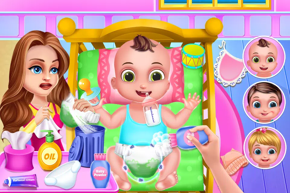 pregnant mommies new baby girl care growing up APK for Android