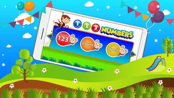 Learning Numbers for Toddlers: Number Recognition plakat
