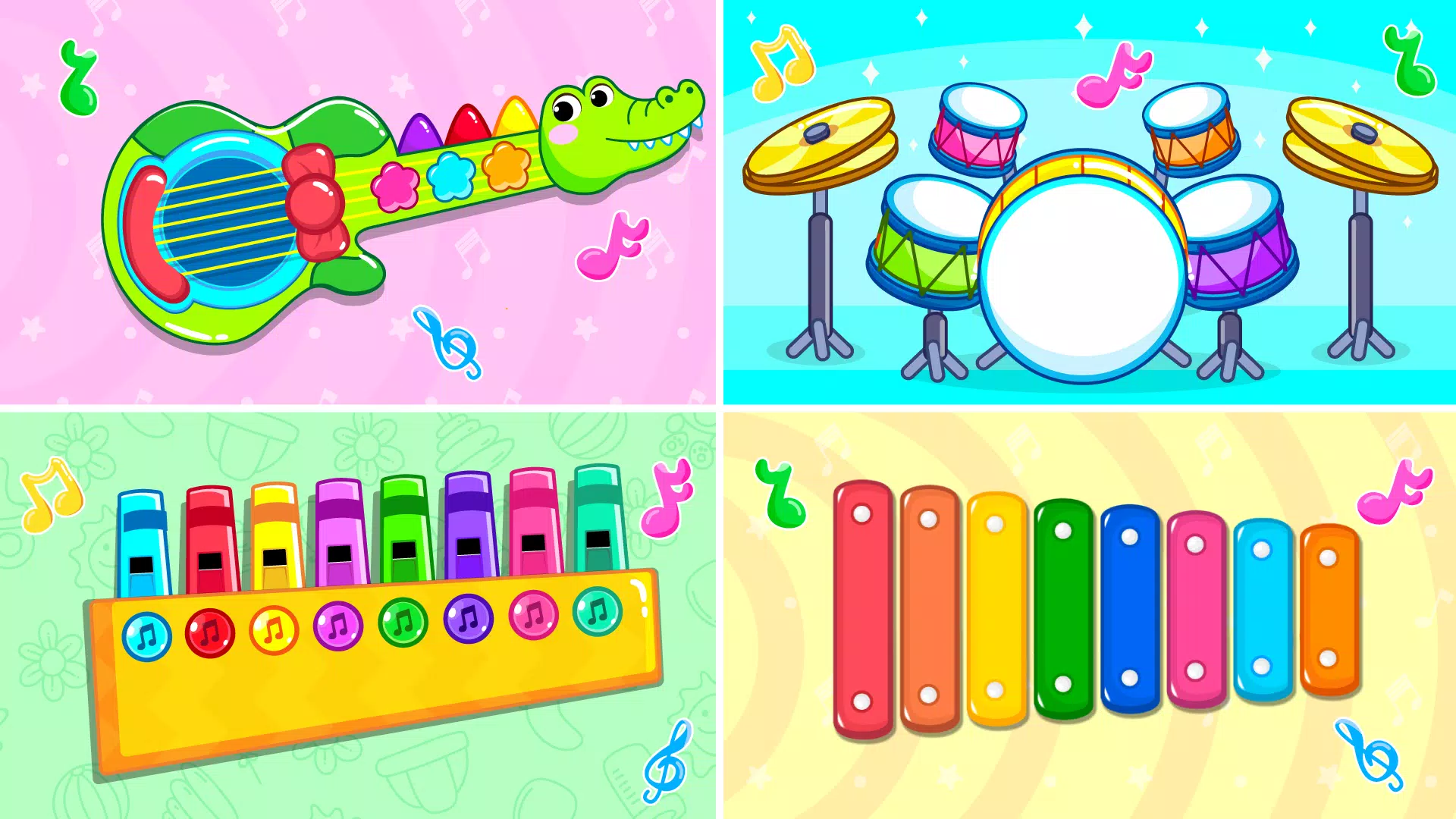 Download do APK de Piano Infantil: Jogos Musicais para Android