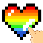 Kids Pixel Art Coloring Games icono