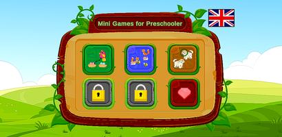Mini games for preschooler poster