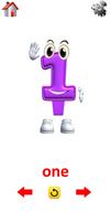 Pre-K Flashcards: 3D Numbers poster