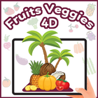 Fruits Veggies 4D icône