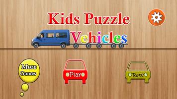 Kids Puzzle Vehicles постер