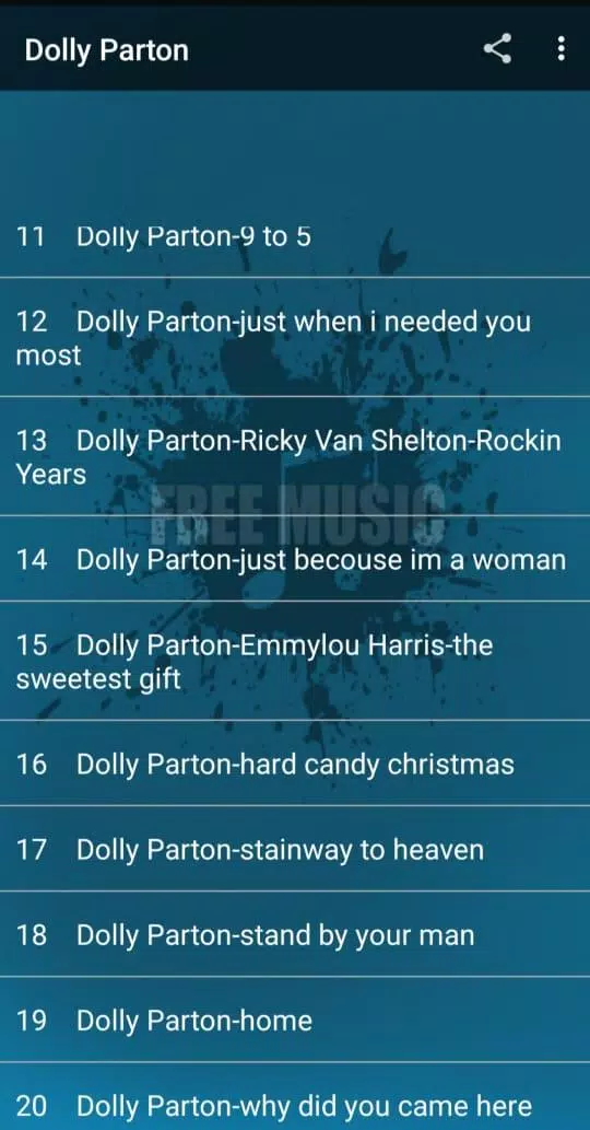Dolly Parton top mp3 offline APK for Android Download