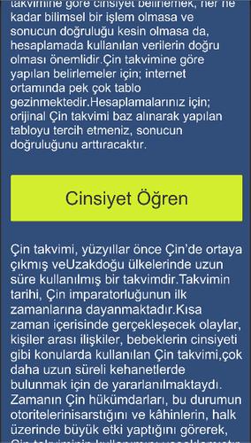 Bebek Cinsiyet Belirleme Takvimi For Android Apk Download