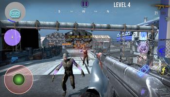 Zombie Mad Shot By gun Game 3D screenshot 2