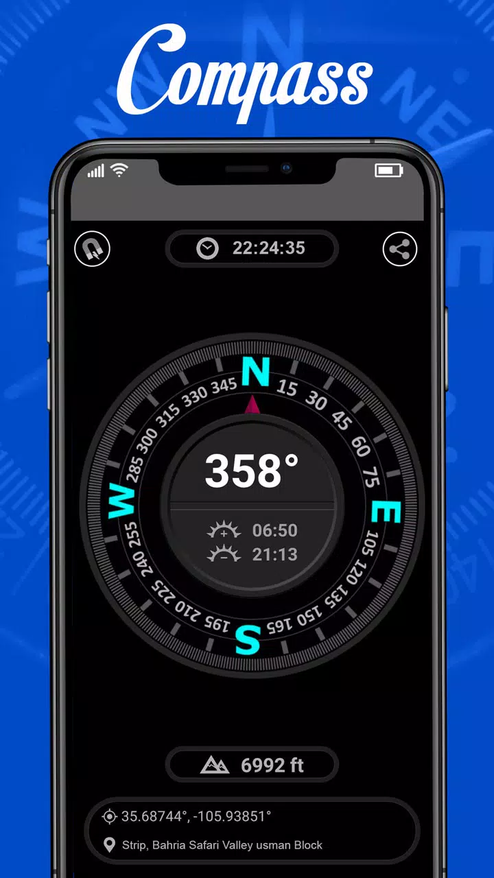 cyfrowy Kompas po polsku APK do pobrania na Androida