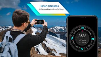 Smart Compass Sensor Android স্ক্রিনশট 1