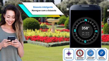 Bússola para android Português Cartaz