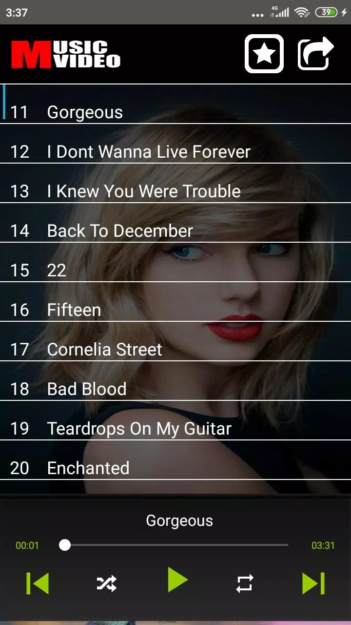 TAYLOR SWIFT Mp3 Offline & Music Video APK for Android Download