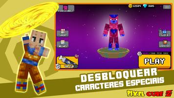 Pixel Cube Z Super Warriors imagem de tela 2