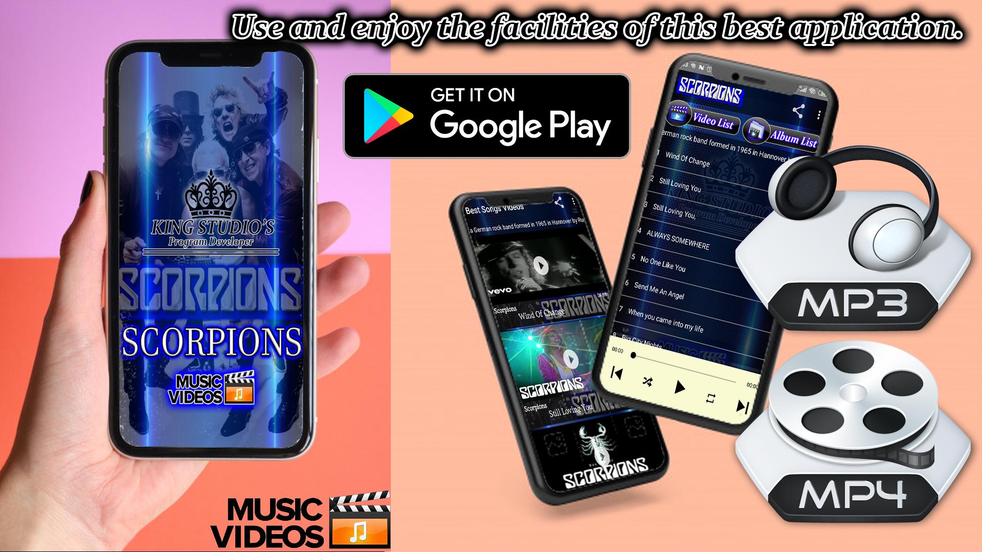 SCORPIONS - Offline MP3 & Video Album Collection for Android - APK Download