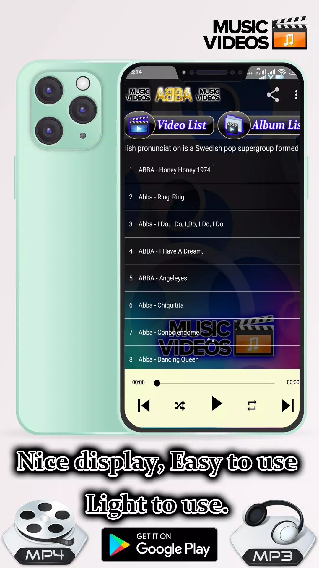 ABBA - Offline MP3 & Video Album Collection APK for Android Download