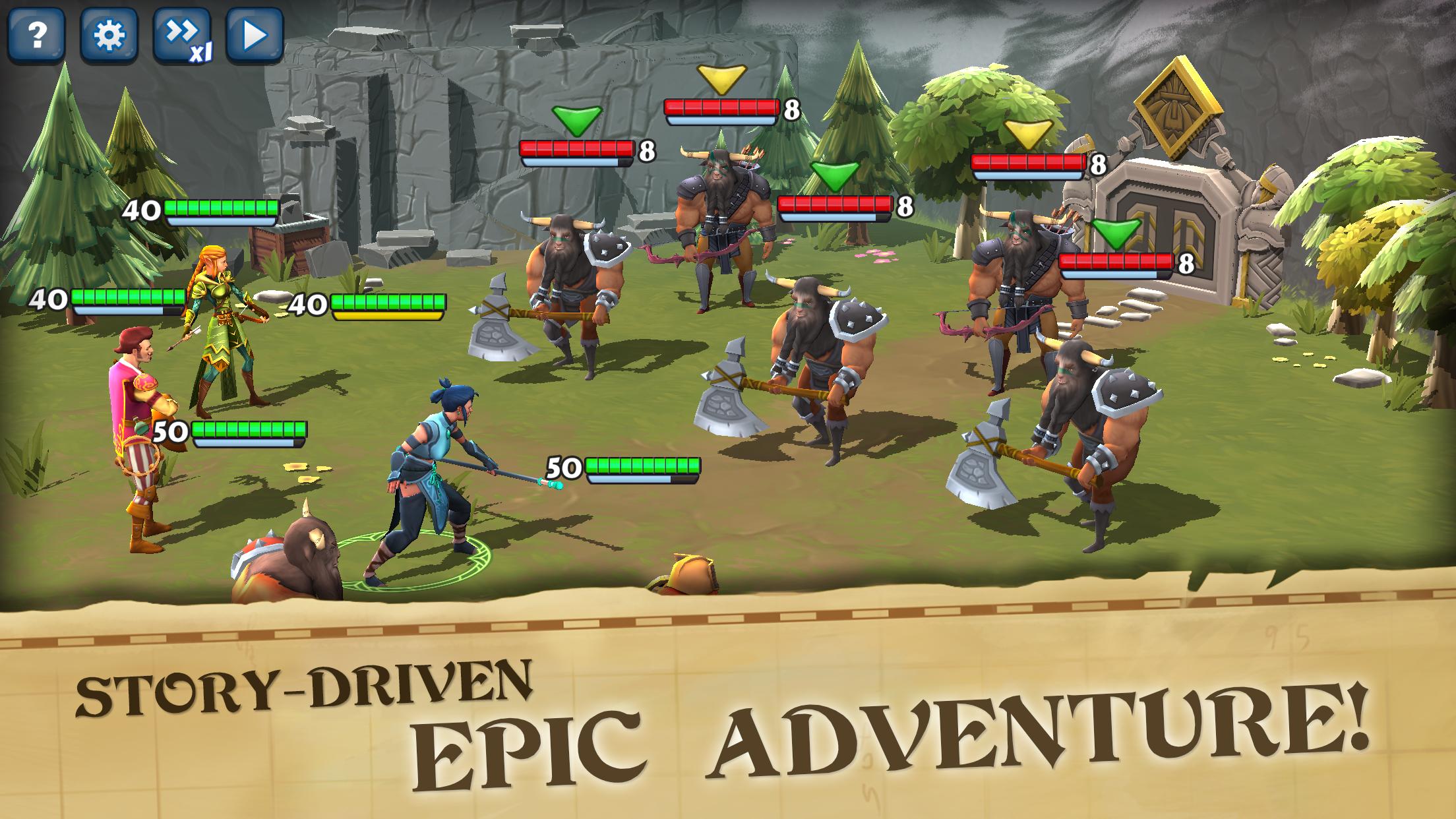 Android Adventure dice game. Adventure zero