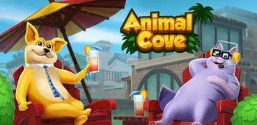 Animal Cove: Solve Puzzles & Design Your Island