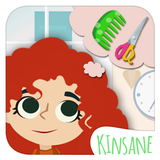 Kids Hair Salon - KinToons - Haircut game for kids آئیکن
