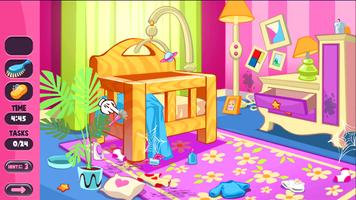 Baby Housework Cleaning Game ảnh chụp màn hình 1
