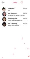 BTS Chat capture d'écran 1
