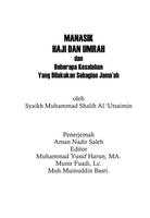 Poster Manasik Haji Dan Umrah