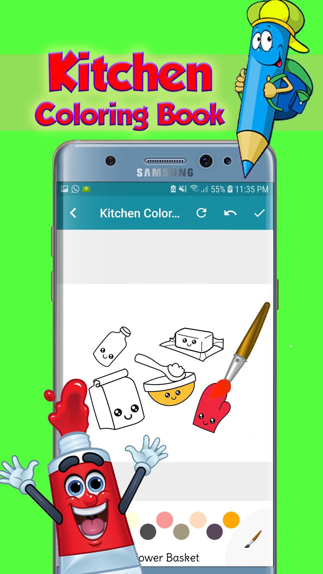 Download Kitchen Coloring Book Mod Apk Latest Versions Safemodapk App