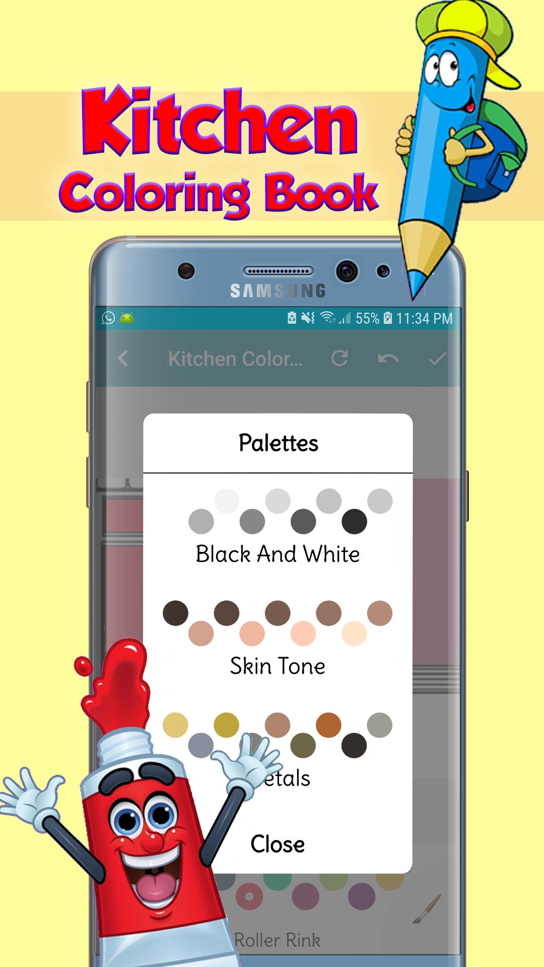 Download Kitchen Coloring Book Mod Apk Latest Versions Safemodapk App