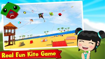 Kite Flying: Basant Pipa Combat 3D syot layar 3