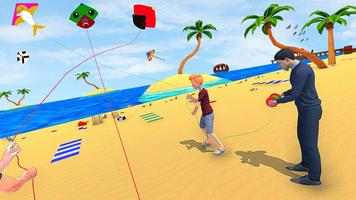 Kite Flying: Basant Pipa Combat 3D capture d'écran 2