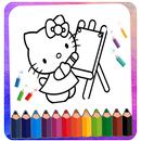 Kitty Coloring & Drawing Book - Expert Drawing APK
