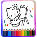 Kitty Coloring & Drawing Book - Expert Drawing