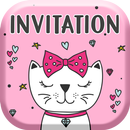Tarjetas de invitacion kitty APK