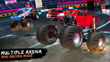 Monster Truck :PVP Battle Race تصوير الشاشة 1