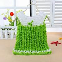 پوستر Knitted Baby Dress Design