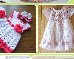 Modèles de robe en tricot pour bébé capture d'écran 2