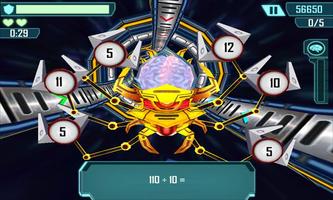 Math Blaster HyperBlast 2 Free captura de pantalla 1