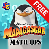 Madagascar Math Ops Free أيقونة