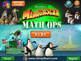 Madagascar Math Ops Free پوسٹر