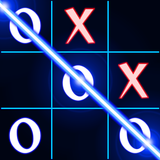 Tic Tac Toe Glow - Jogo XO ícone