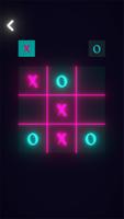 Tic Tac Toe Glow - Jogo XO imagem de tela 1