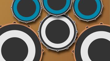 Drum Set- Real Drum Simulator Poster