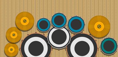 Drum Set- Real Drum Simulator imagem de tela 2