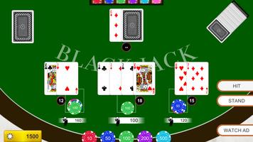Poster Blackjack(Free Playing Cards)