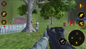 Hunting Zombies : FPS Shooter تصوير الشاشة 2