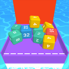 Kick the Block 3D-Match&Merge-icoon