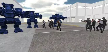 Robot Army Mafia Crime Vegas Simulator